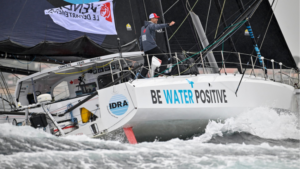 Learn more about the IMOCA team news and awards, IDRA Water Positive sailing ambassadors