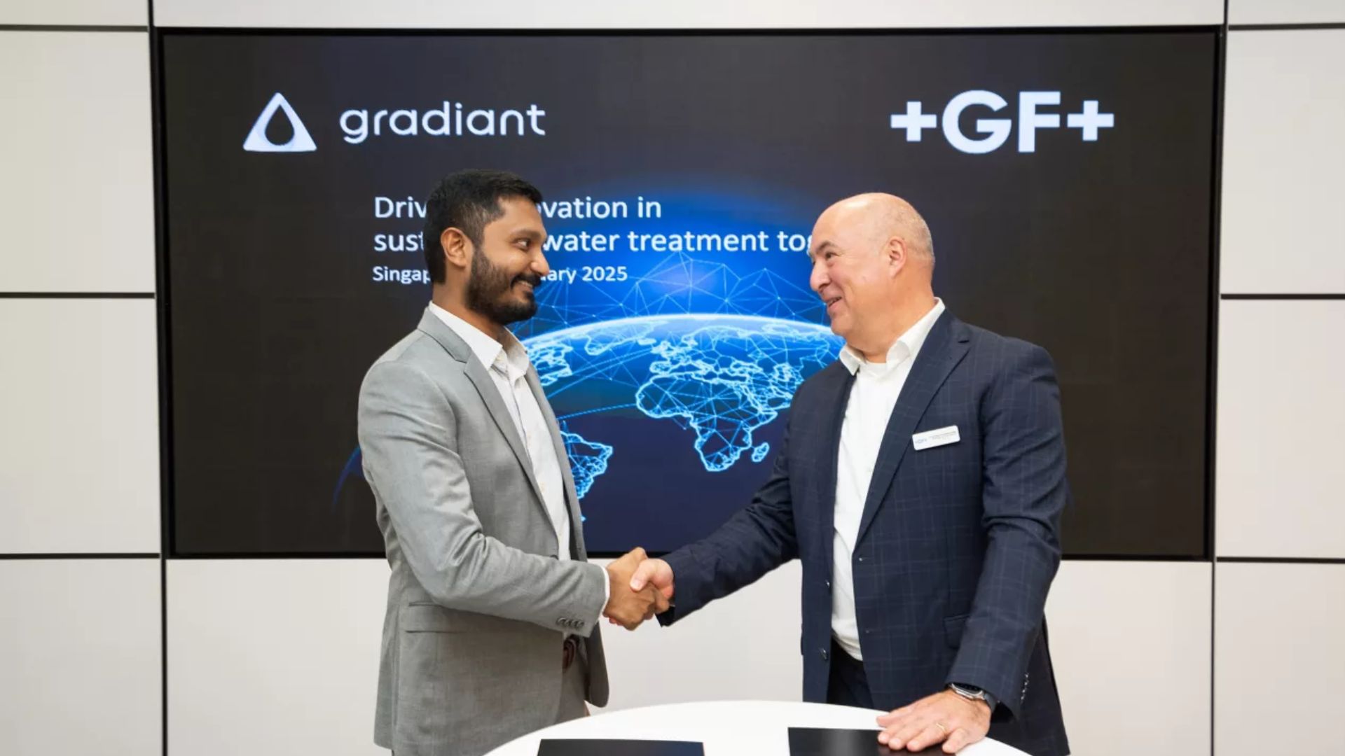 GF Piping Systems and Gradiant partner up to drive innovation for sustainable water treatment