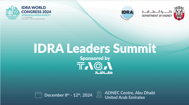 Join the IDRA CEO Colloquium on Collective Action to Address Water Scarcity!