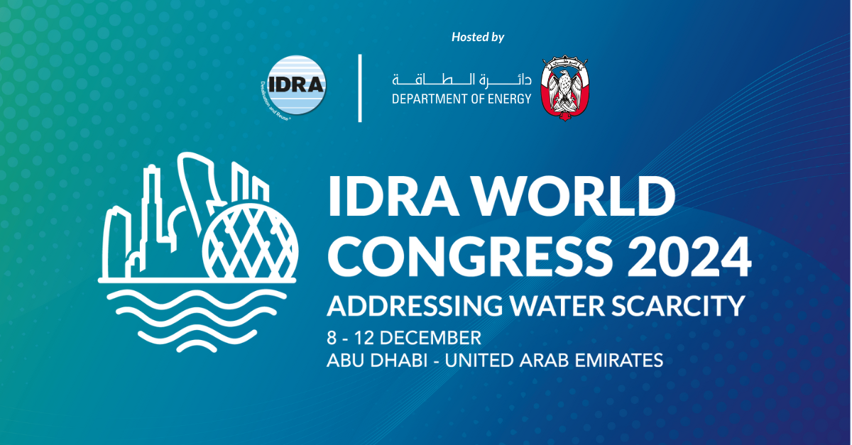 ENGIE confirmed as a Silver Sponsor of the IDRA World Congress 2024 in Abu Dhabi