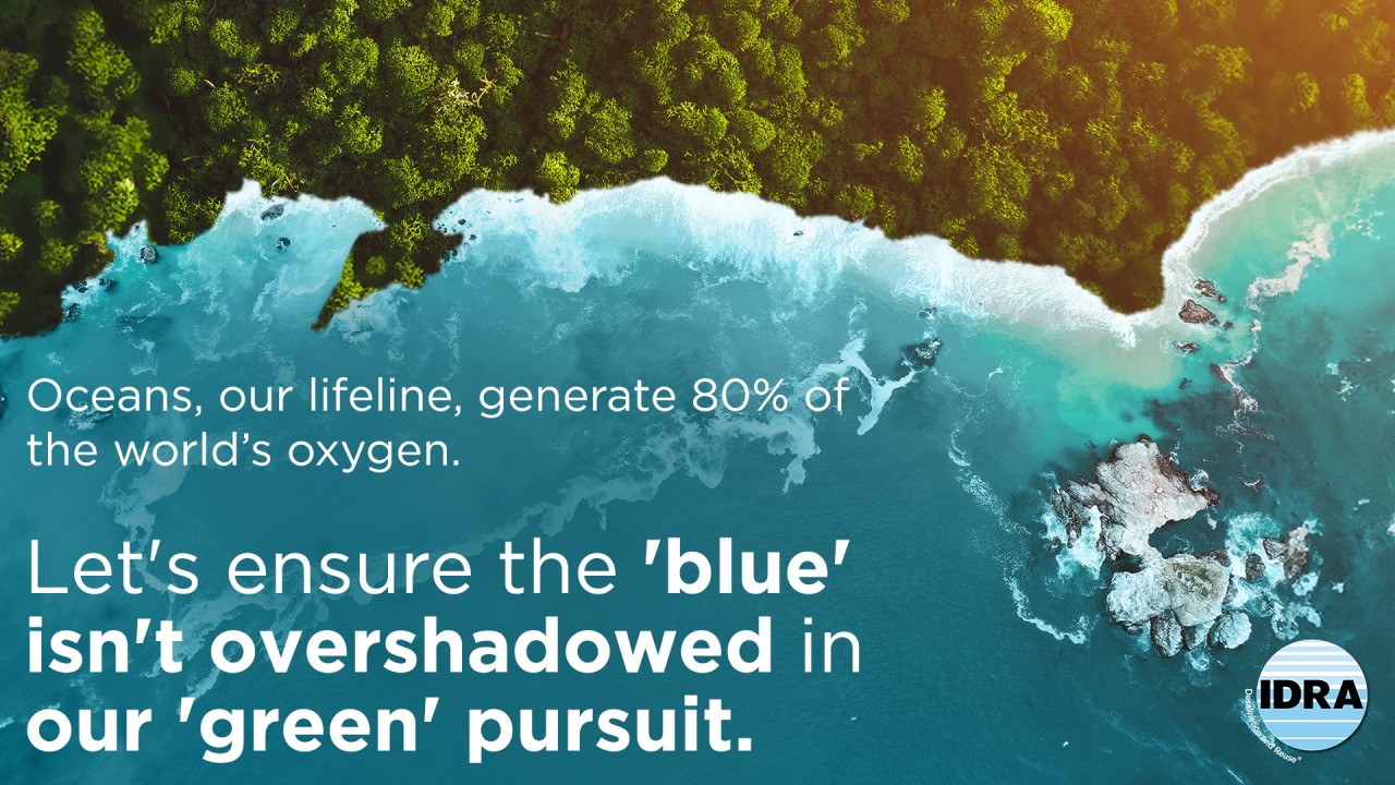 Without Blue, there is no Green Economy 