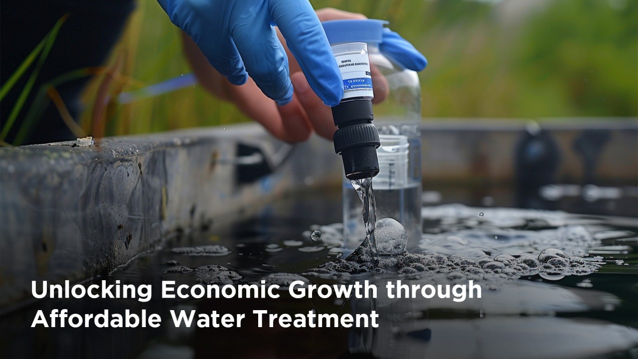 Low-Cost Water Treatment and its Economic Ripple Effect