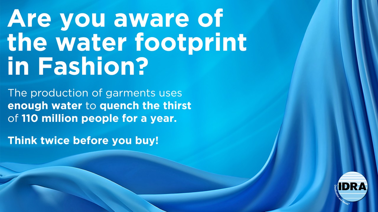 Understanding the fashion water footprint