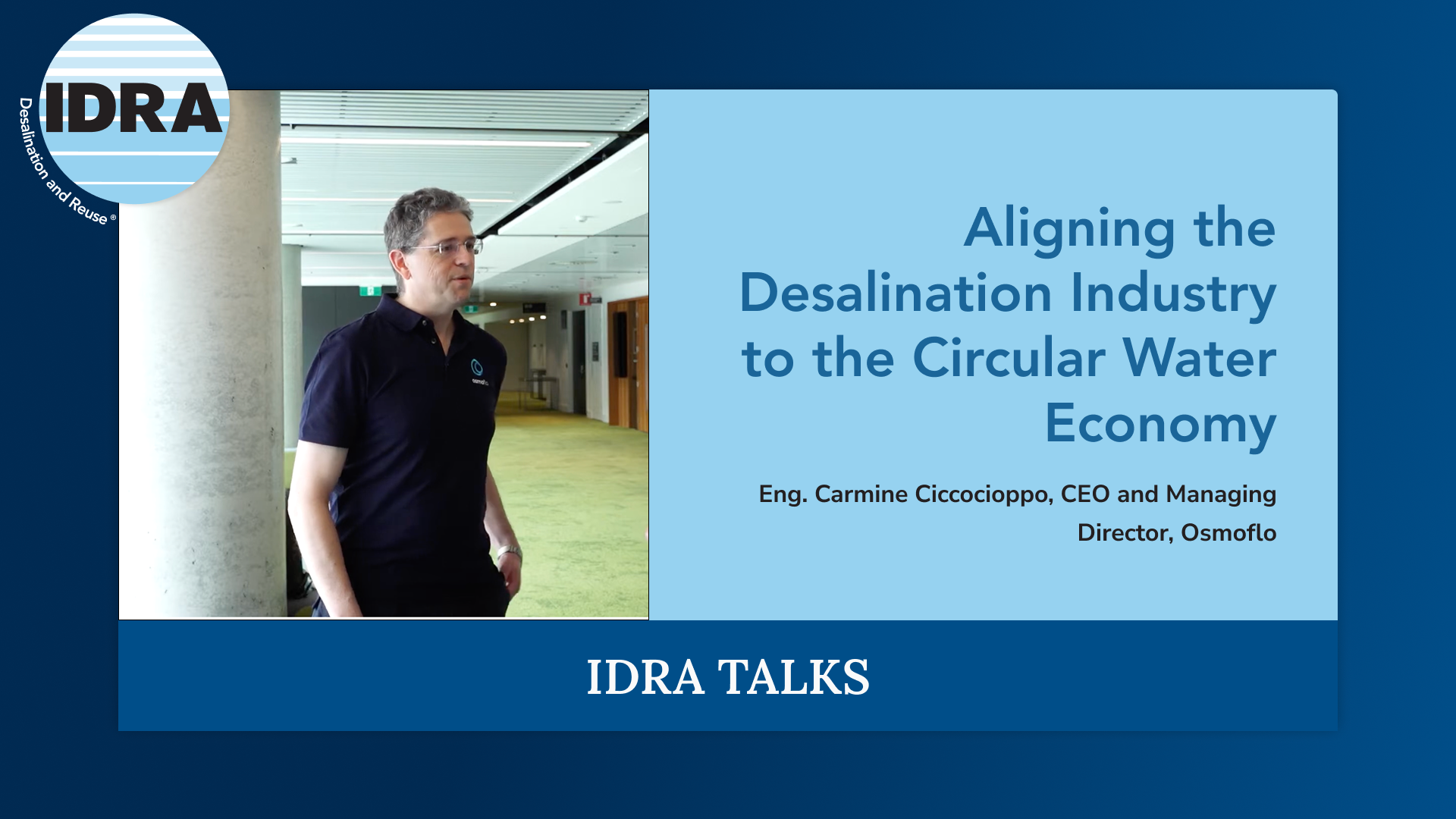 Aligning the Desalination Industry to the Circular Water Economy