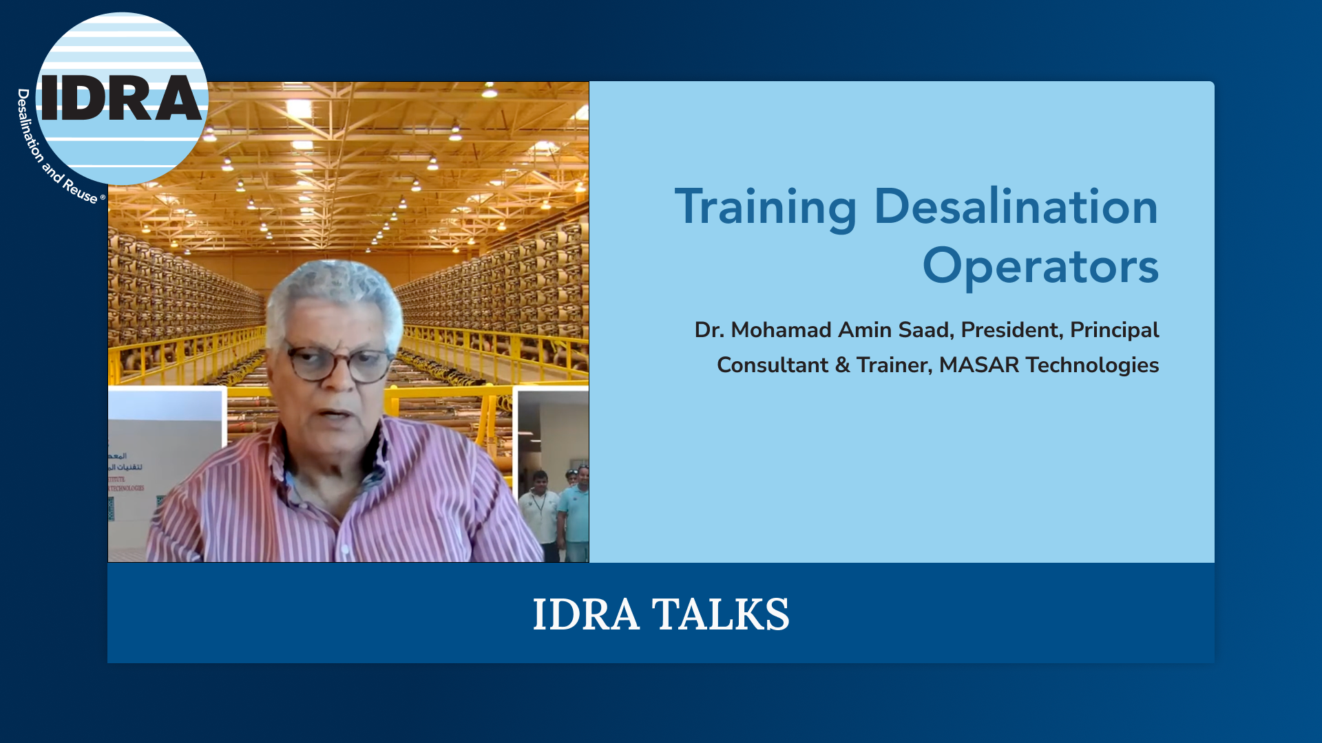 Training Desalination Operators