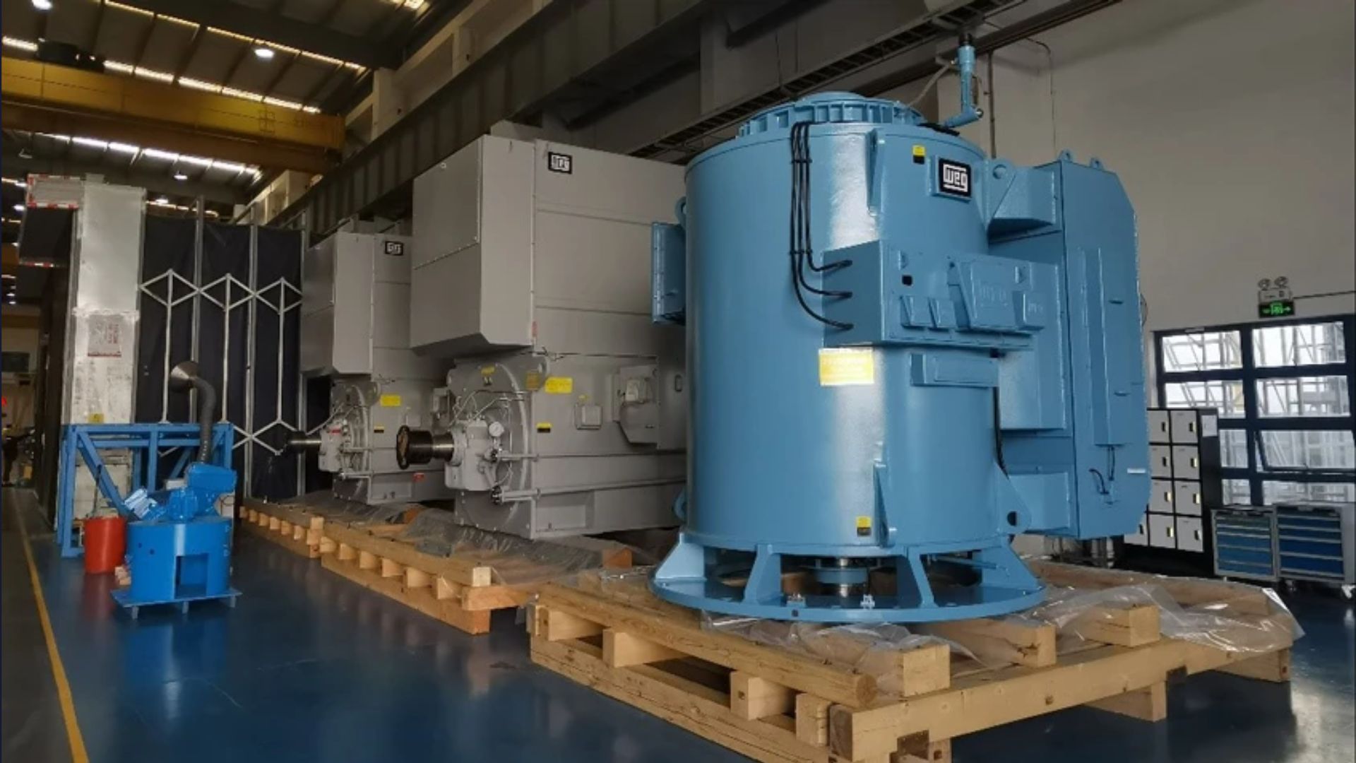 WEG delivers custom vertical motors for sewage pumping station in Middle East Region