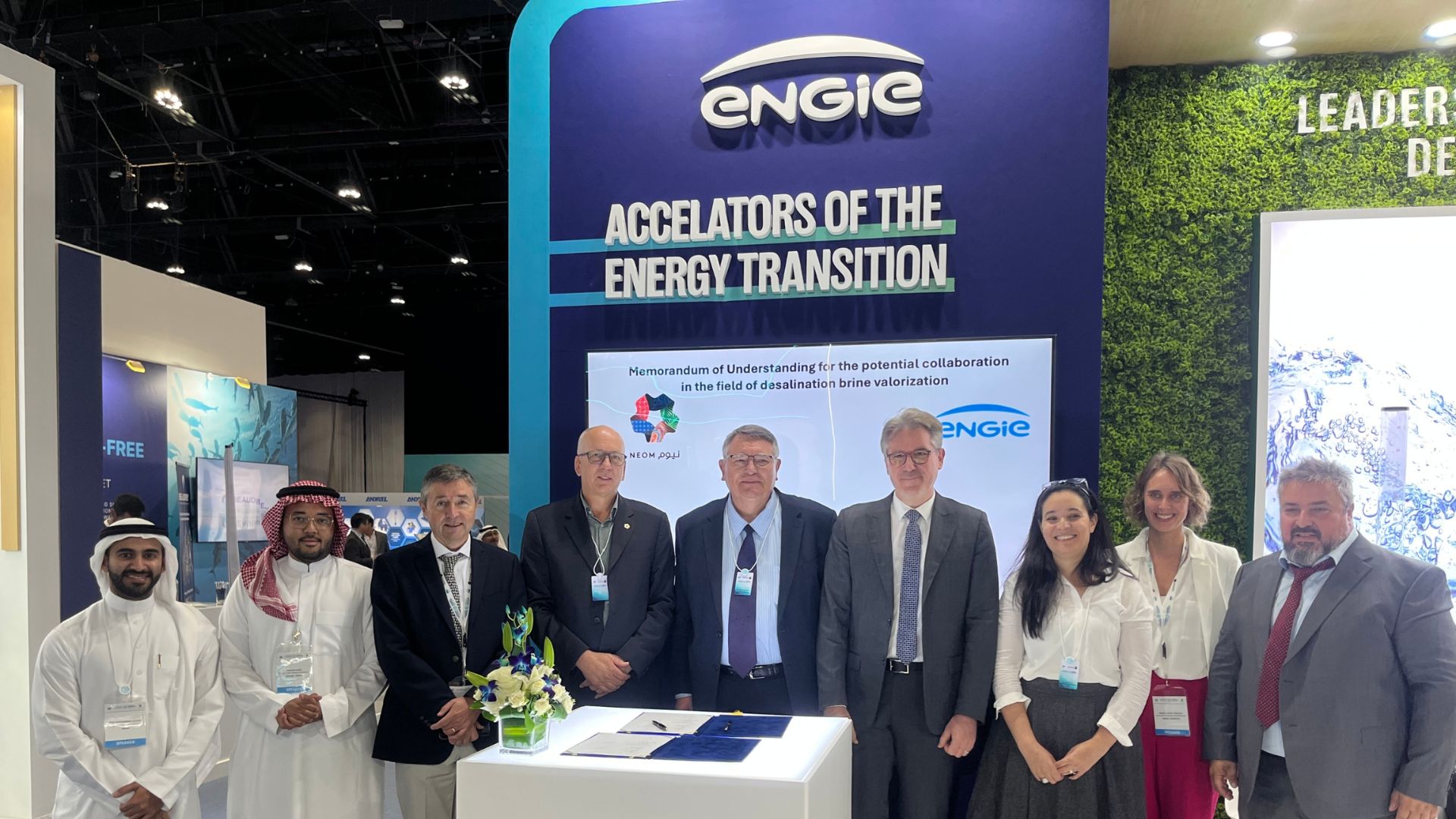 ENGIE and NEOM Join Forces to Advance Desalination Brine Valorization