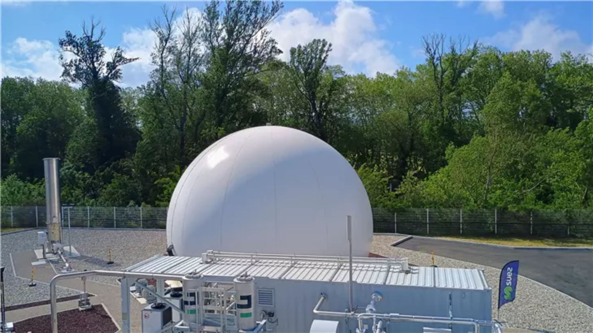 SUEZ and Carcassonne Agglo inaugurate the anaerobic digestion unit of the Saint-Jean wastewater treatment plant to support the local energy transition