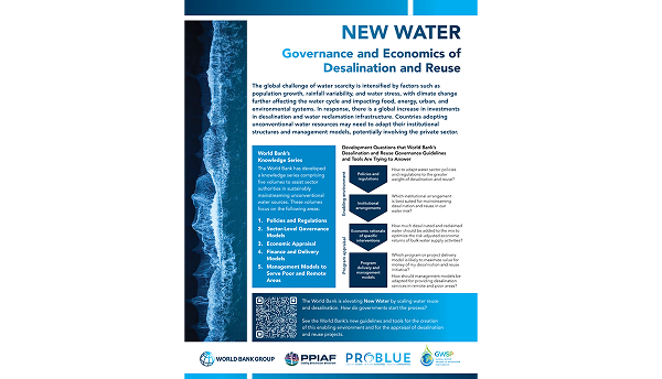 NEW WATER Governance and Economics of Desalination and Reuse