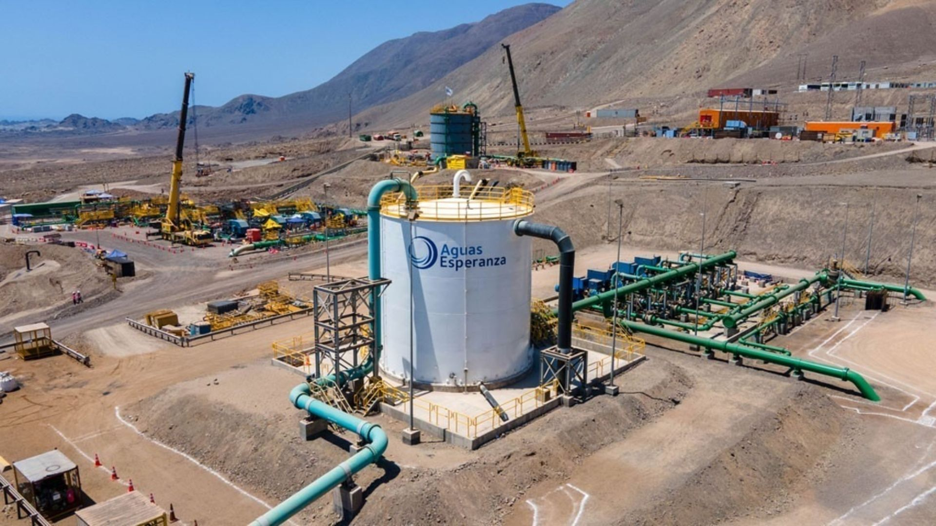 Aguas Esperanza launches water supply operations to Nueva Minera Centinela via SIAM II in Chile