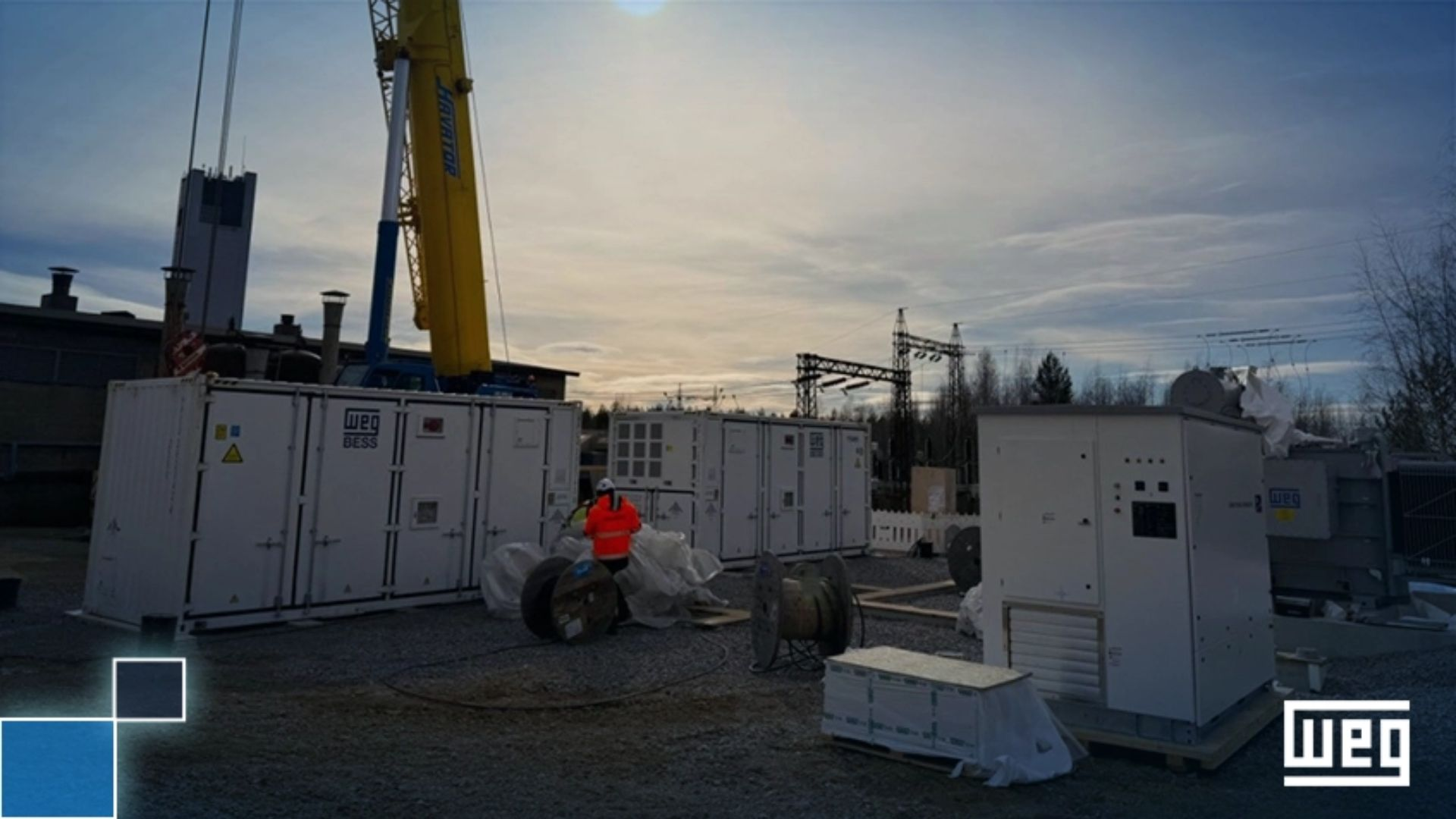 WEG supplies BESS to support power grid stability in Finland