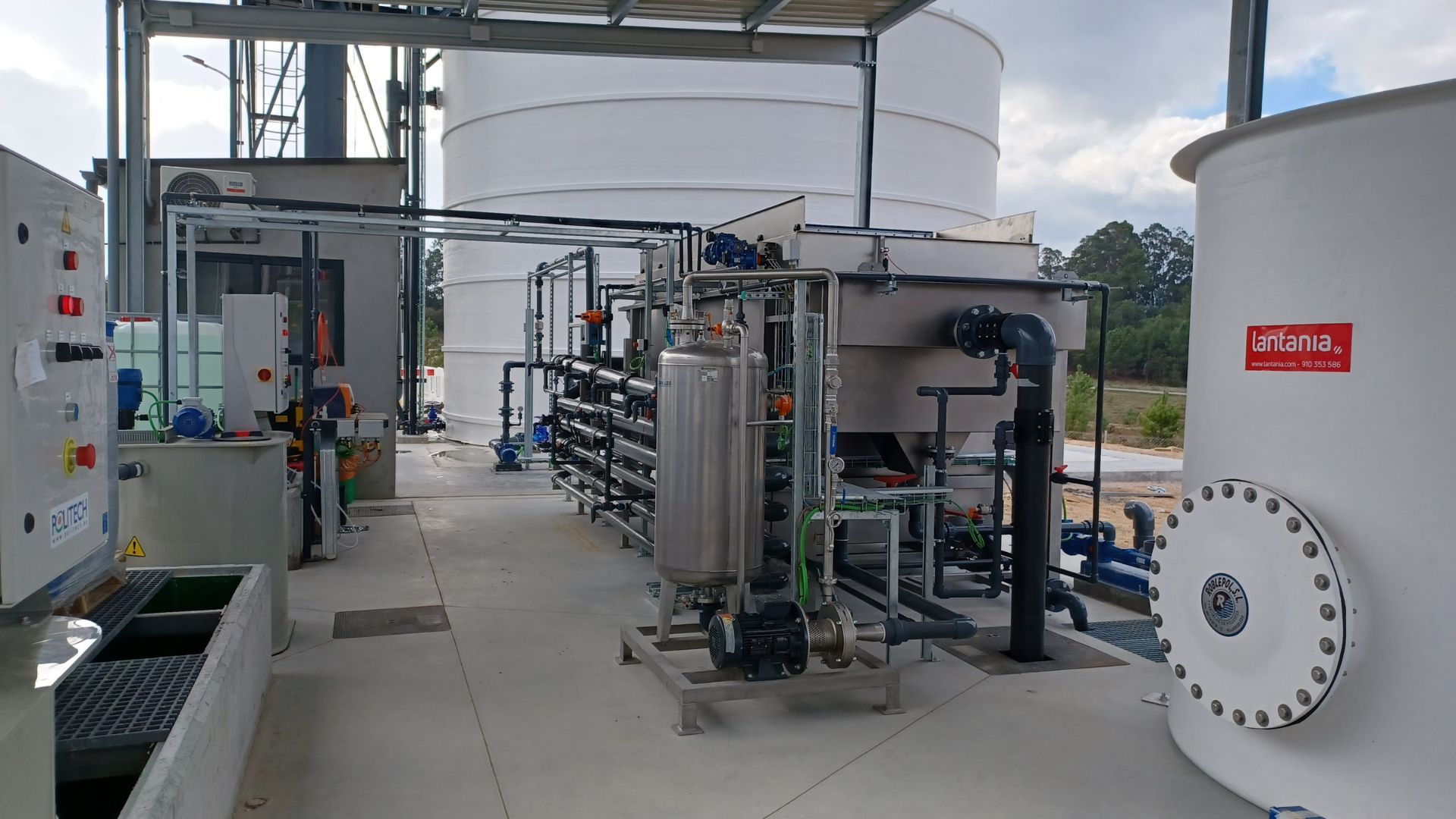 Lantania strengthens its activity in Algeria with two new industrial wastewater treatment contracts