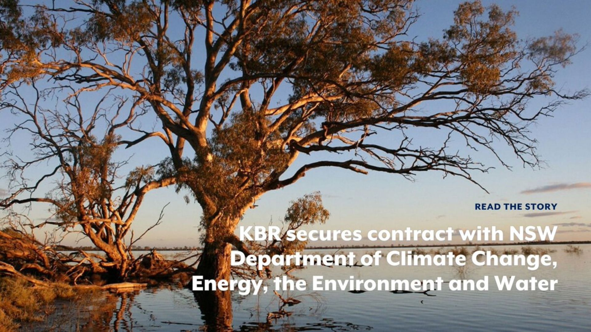 KBR Strengthens Leadership in Water Security with $15 Million NSW DCCEEW Contract