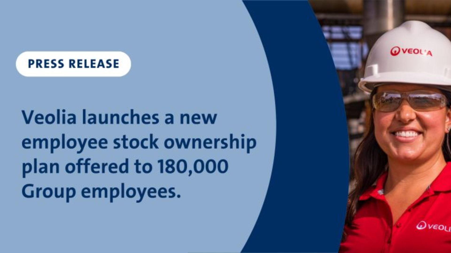 Veolia launches a new employee stock ownership plan offered to 180,000 Group employees