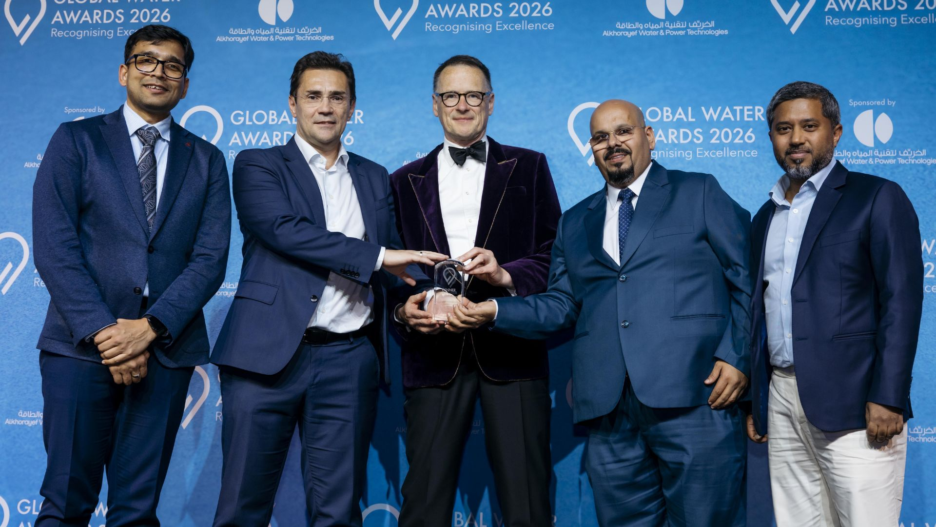 Acwa Recognized as a Global Leader in Water at the 2026 Global Water Awards in Madrid