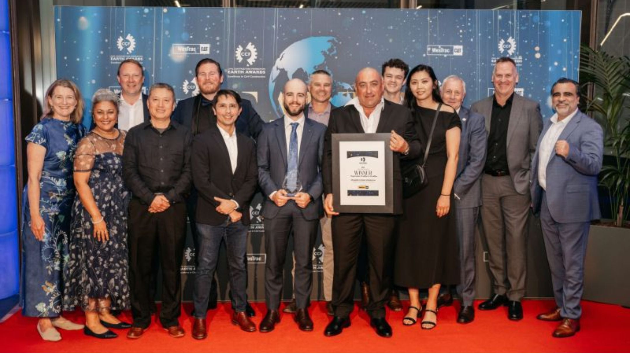 Abergeldie wins at the CCF NSW Earth Awards for the Warragamba Radial Gate Control Measures project